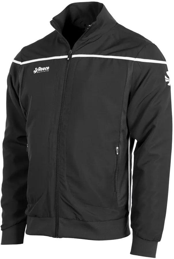 Chaqueta Infantil Reece Varsity Jr. Negro-blanco Negro