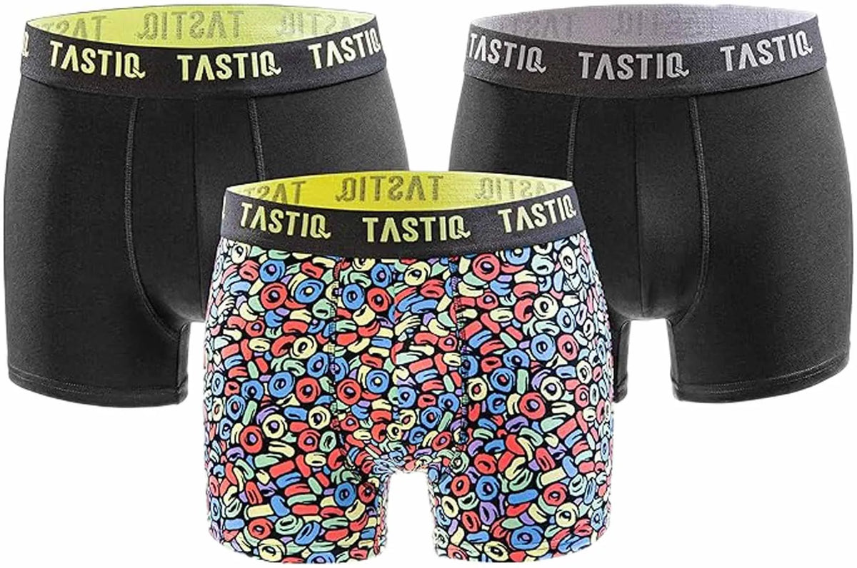 Boxer Tastiq Kellogs Confezione regalo da 3 pezzi Nero