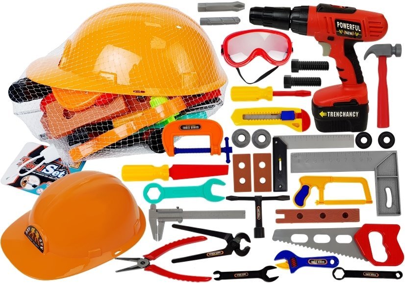Tool Set For Little Tinkerer 37 Items