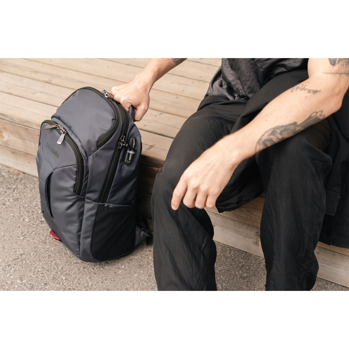 Pacsafe Exp 28l Backpack Slate