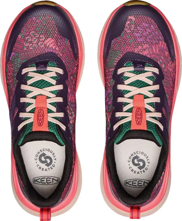 Damenschuhe Keen Wmns Leiki Speed plum Perfect/floral Purple
