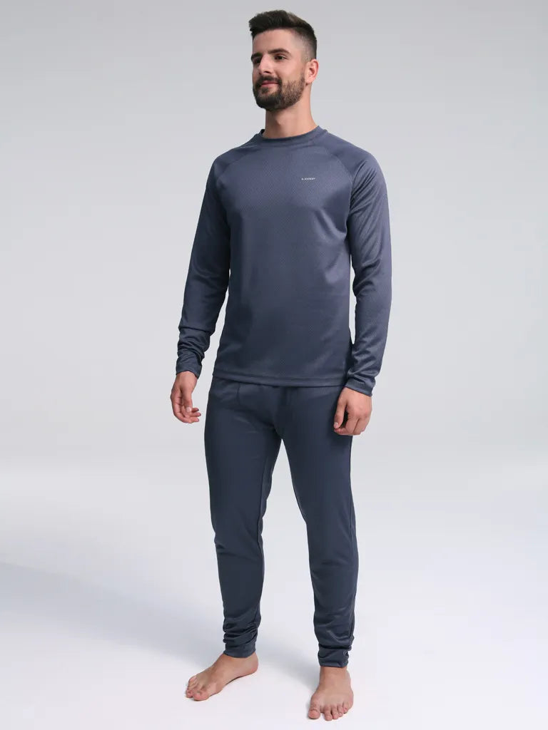 Calça térmica masculina loap peddo cinza m