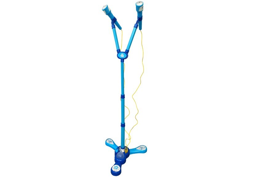 Microphone Karaoke Set Blue Tripod