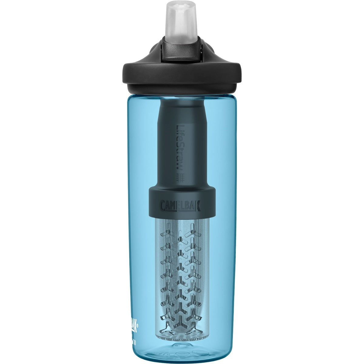 Camelbak Eddy+ 0.6 L Filtered By Lifestraw True Blue