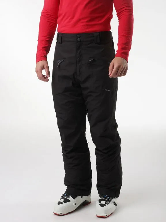Pánské lyžařské kalhoty loap olio černé 2xl