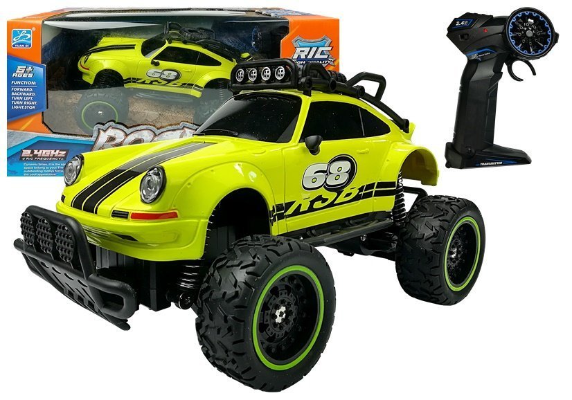 Fjärrstyrd bil terrängbil R/c Beetle Green 2,4g