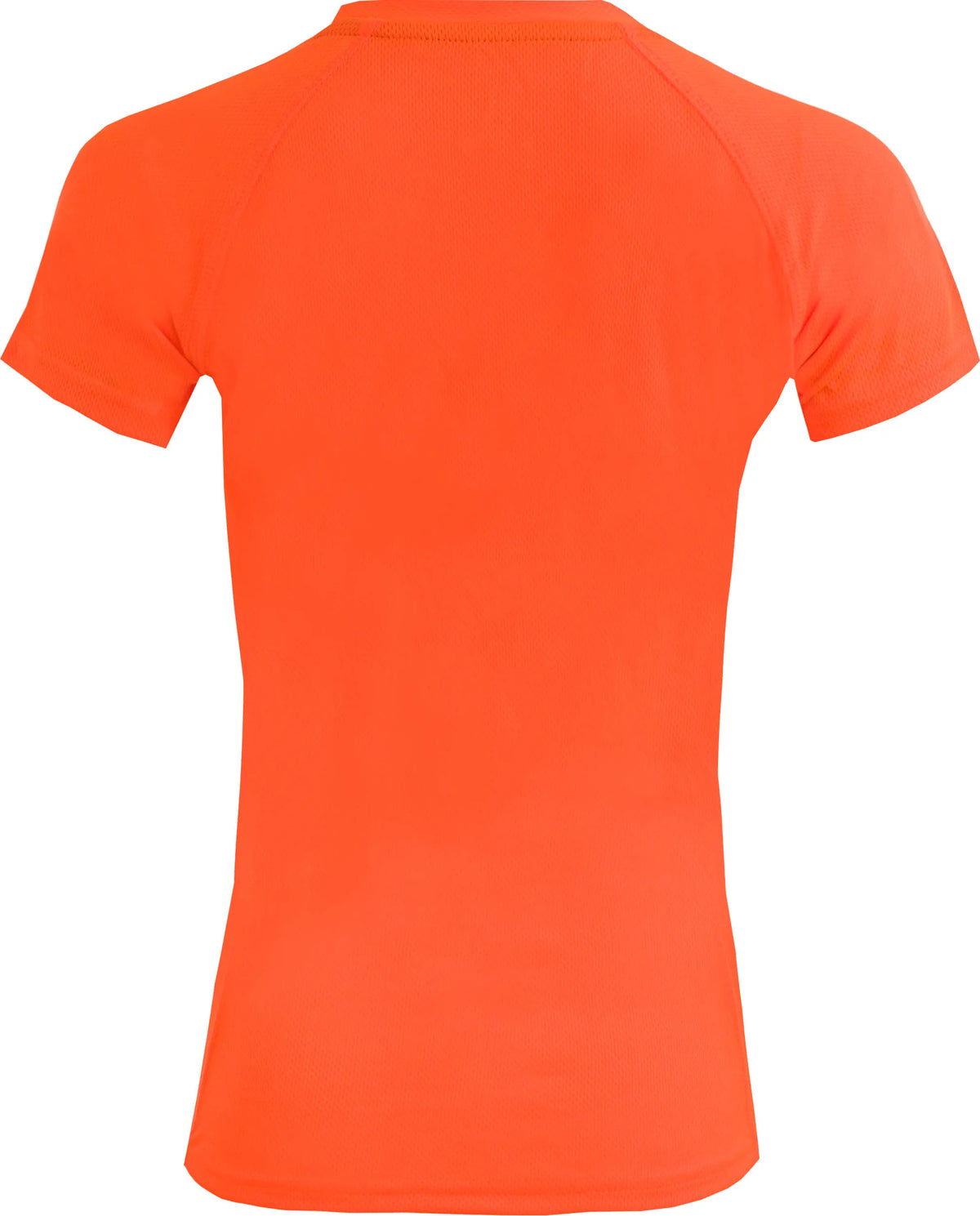 T-shirt sportiva maglione da donna arancione