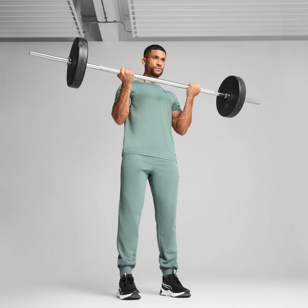 Puma Ess Solid Cat Tee Homme Vert