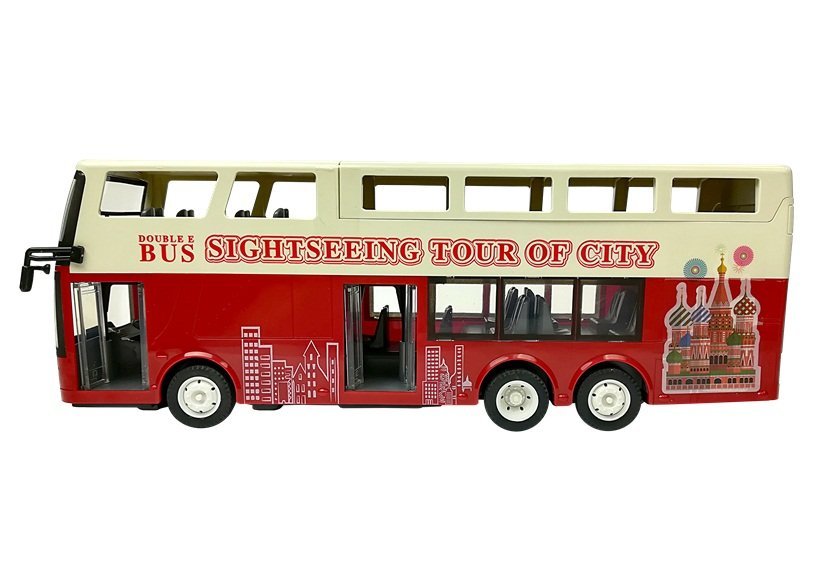 Remotely Controlled Double Decker Bus R/c 2.4g 1:18