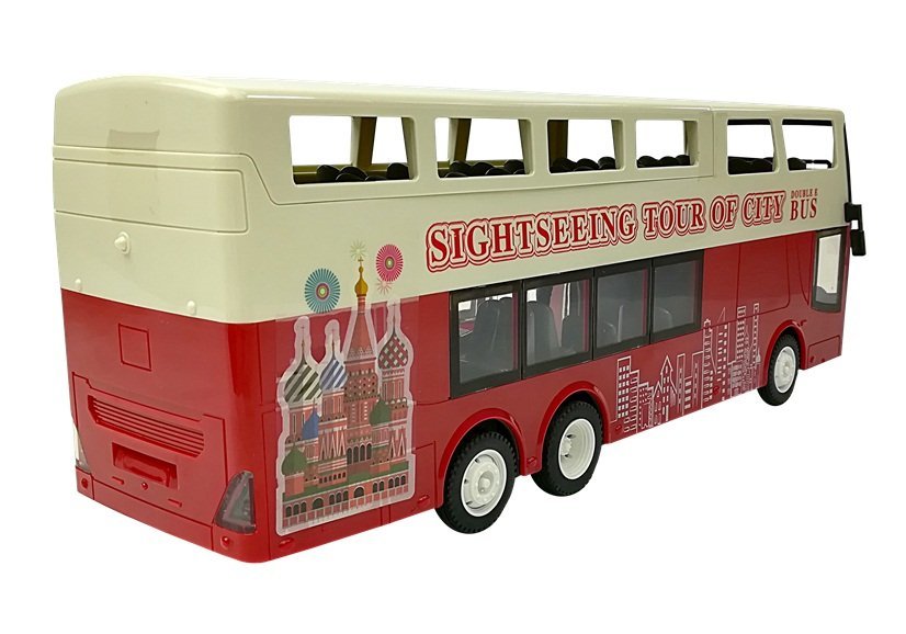 Remotely Controlled Double Decker Bus R/c 2.4g 1:18
