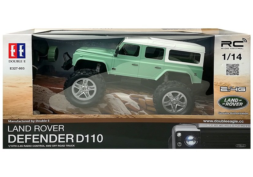 Remote Control Car Jeep R / C Green 7.5 Km / H 1:14 2.4g