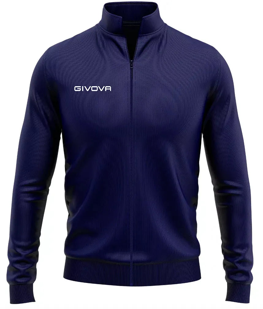 Sudadera givova freetime unisex azul marino s