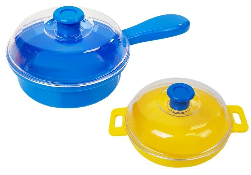 Set Of Plastic Dishes For Little Chef