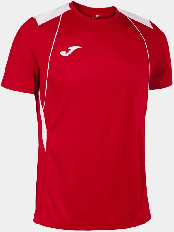 Joma championship röd-vit sport t-shirt m