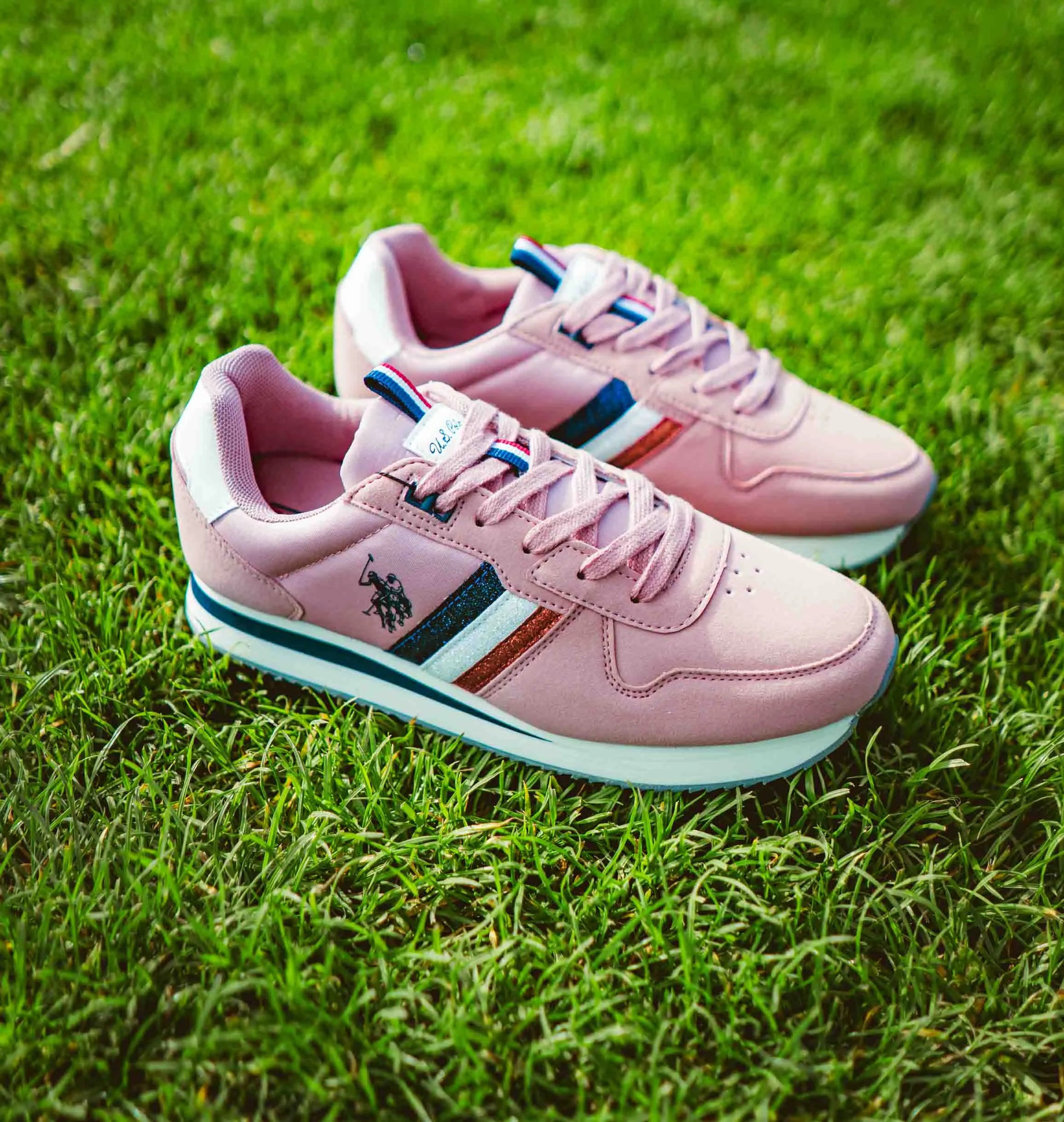 Damesschoenen VS. Polo Assn. Sneakers roze