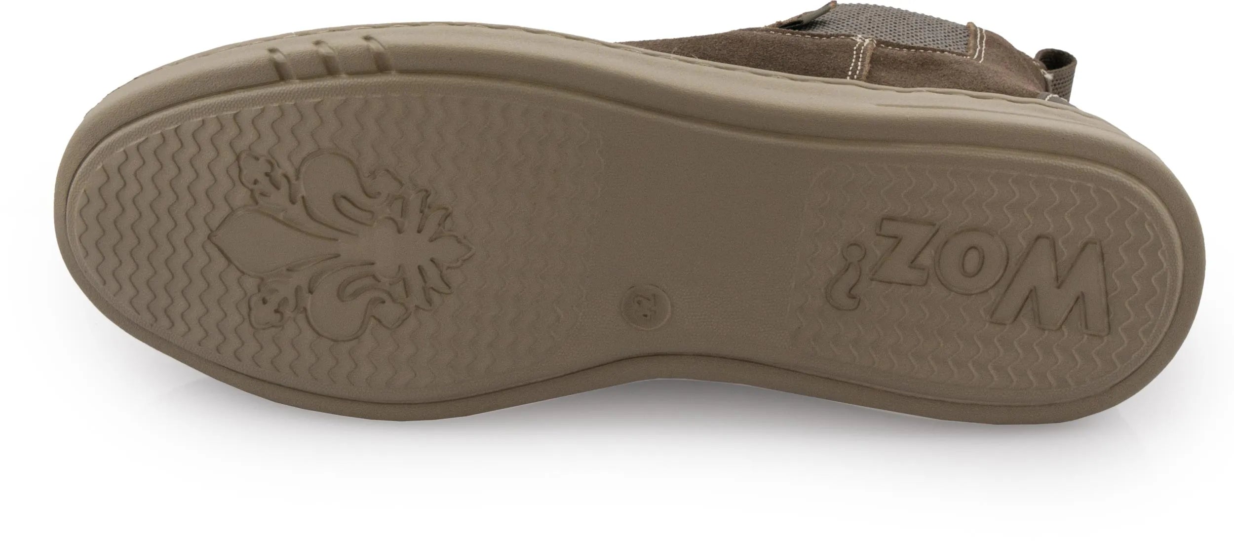 Calçados Masculinos Woz David 111 Taupe Marrom
