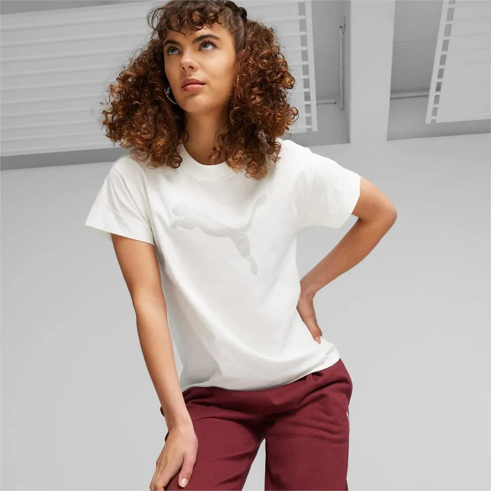Damen-T-Shirt Puma Wmns Her Tshirt Weiß
