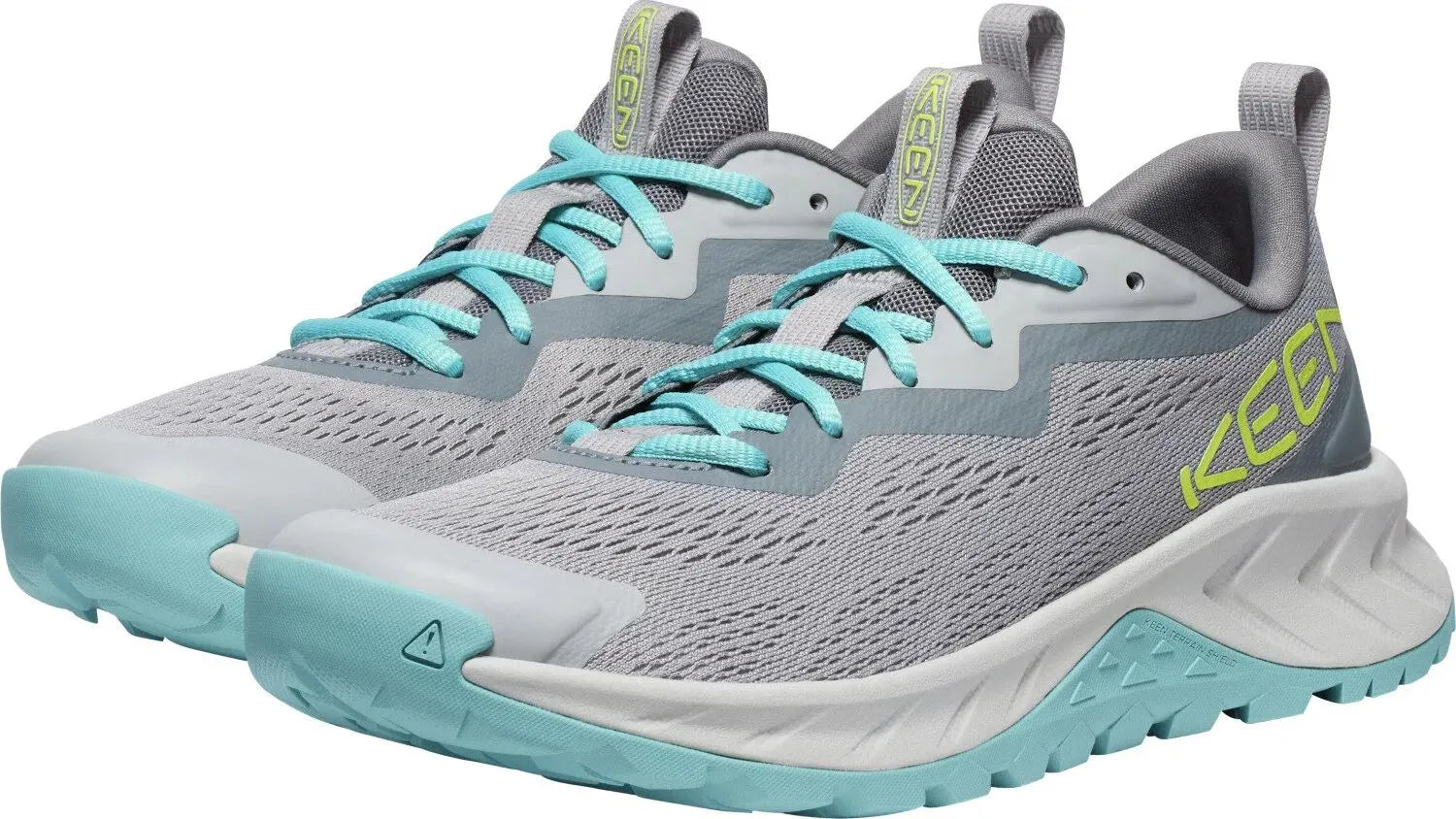 Chaussures pour femmes Keen Wmns Versacore Speed Alloy/Reef Waters Blue 37.5