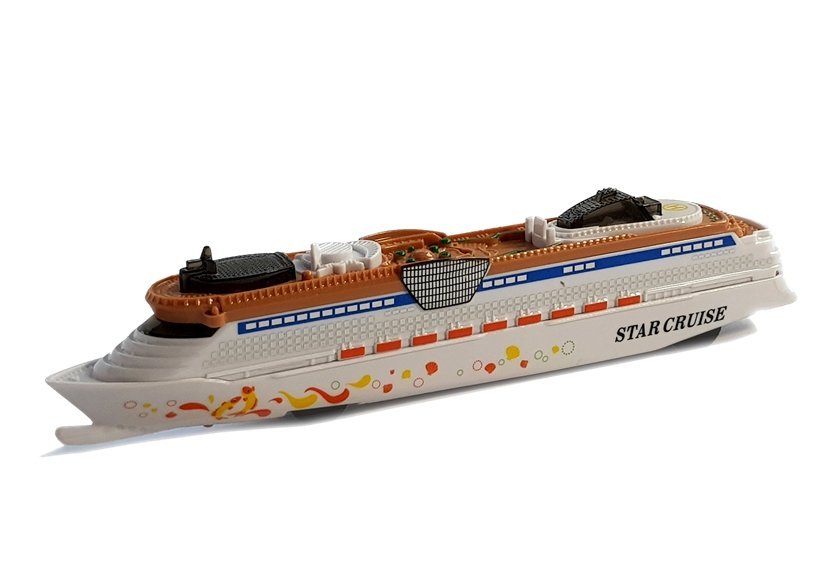 Battery Powered Ship With Lights And Sounds