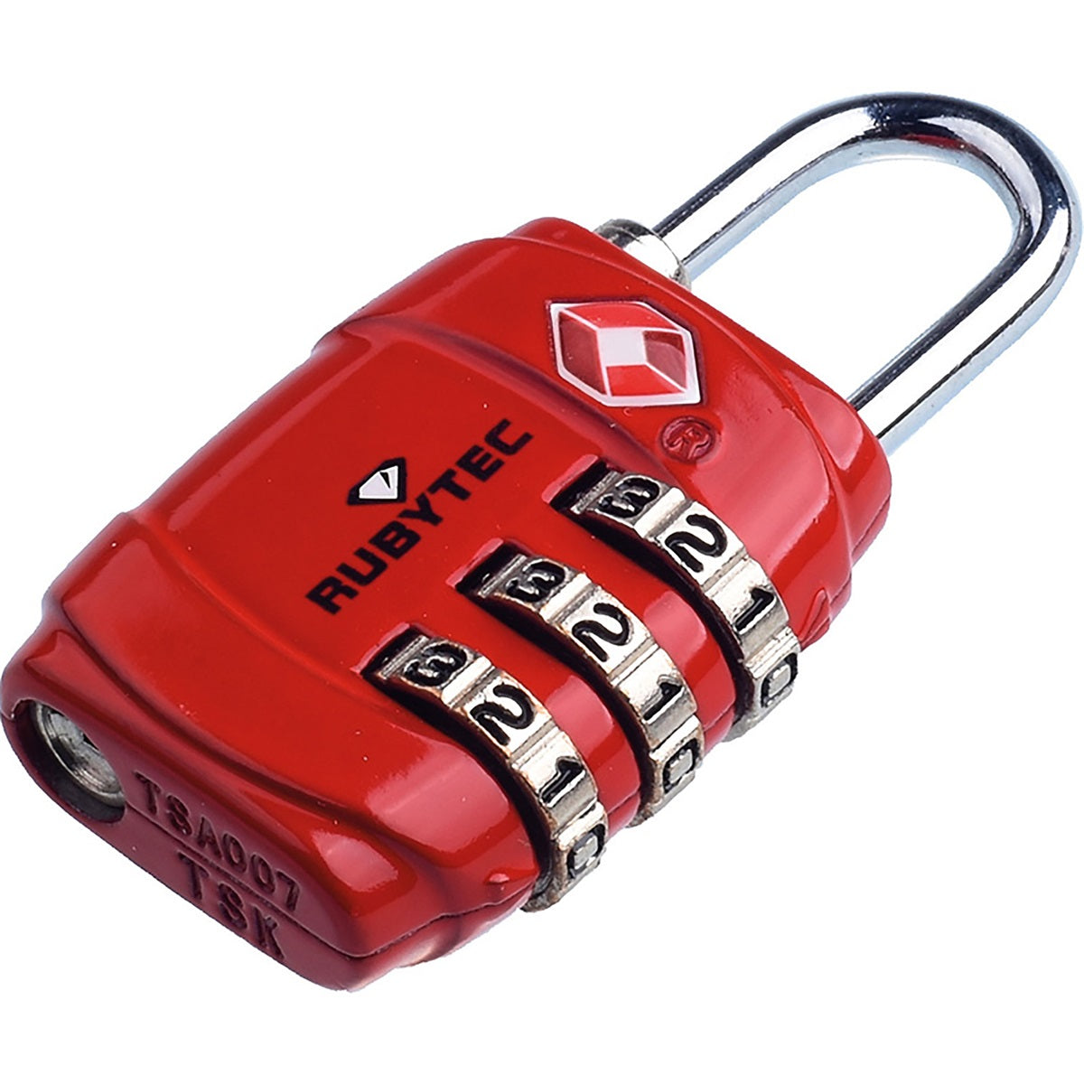 Rubytec Migrator Tsa 3 Dial Luggage Lock Red