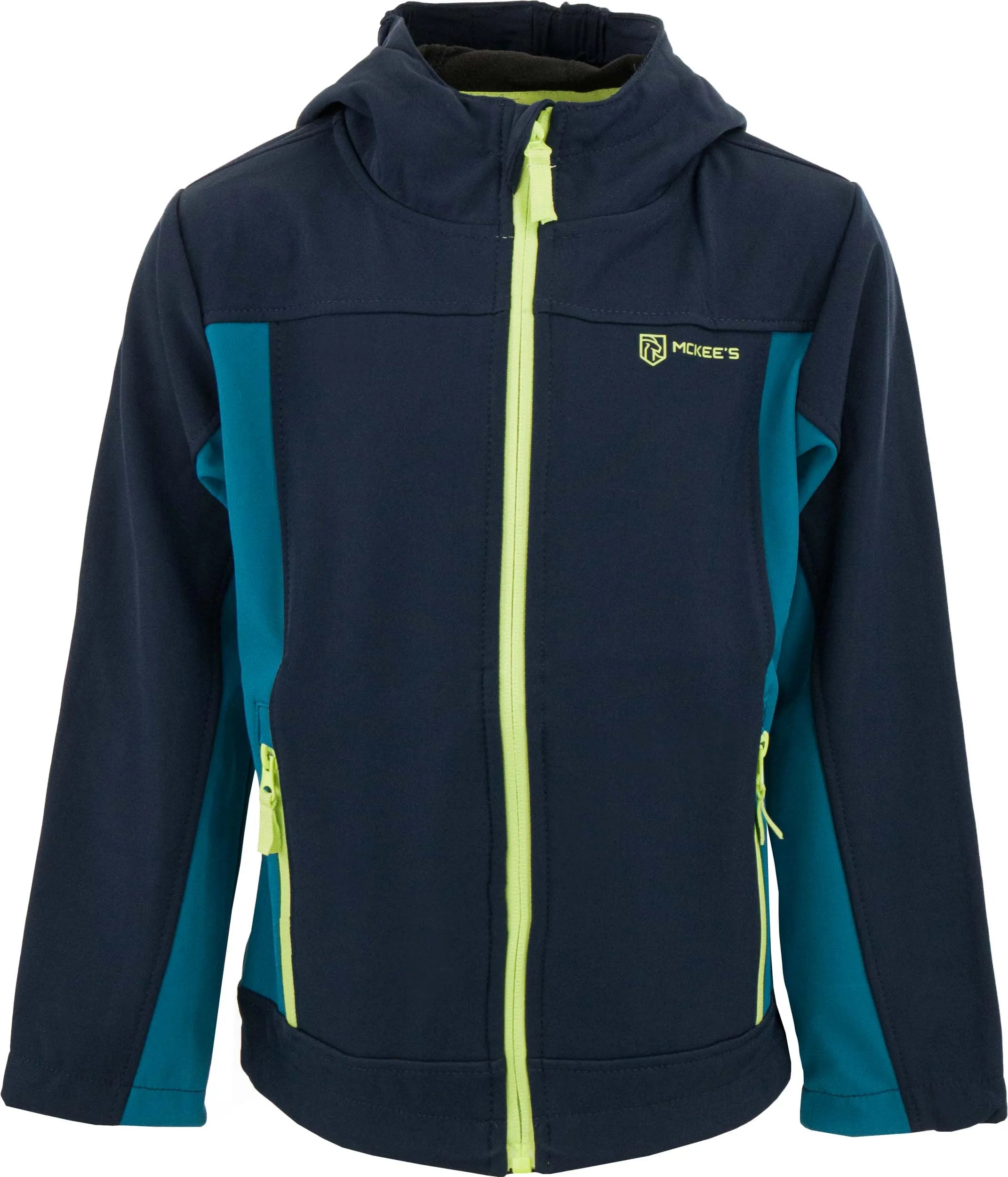 Dziecięca kurtka softshell Mckees Manfredi A2050 niebieska