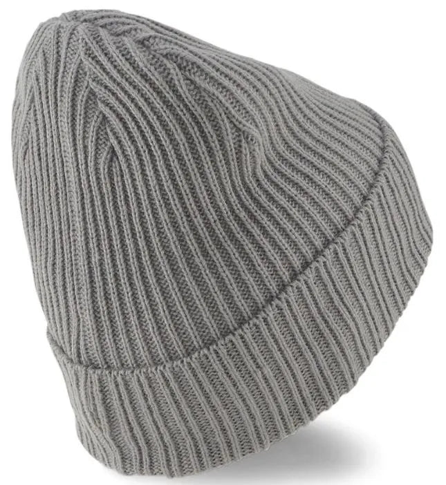Gorro de invierno puma ribbed classic cuff beanie gris fuerte