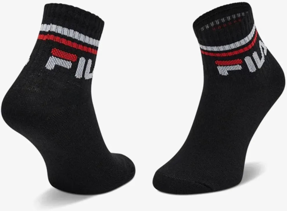 Kindersokken Fila Ráithe 6-Pack Zwart 31-34