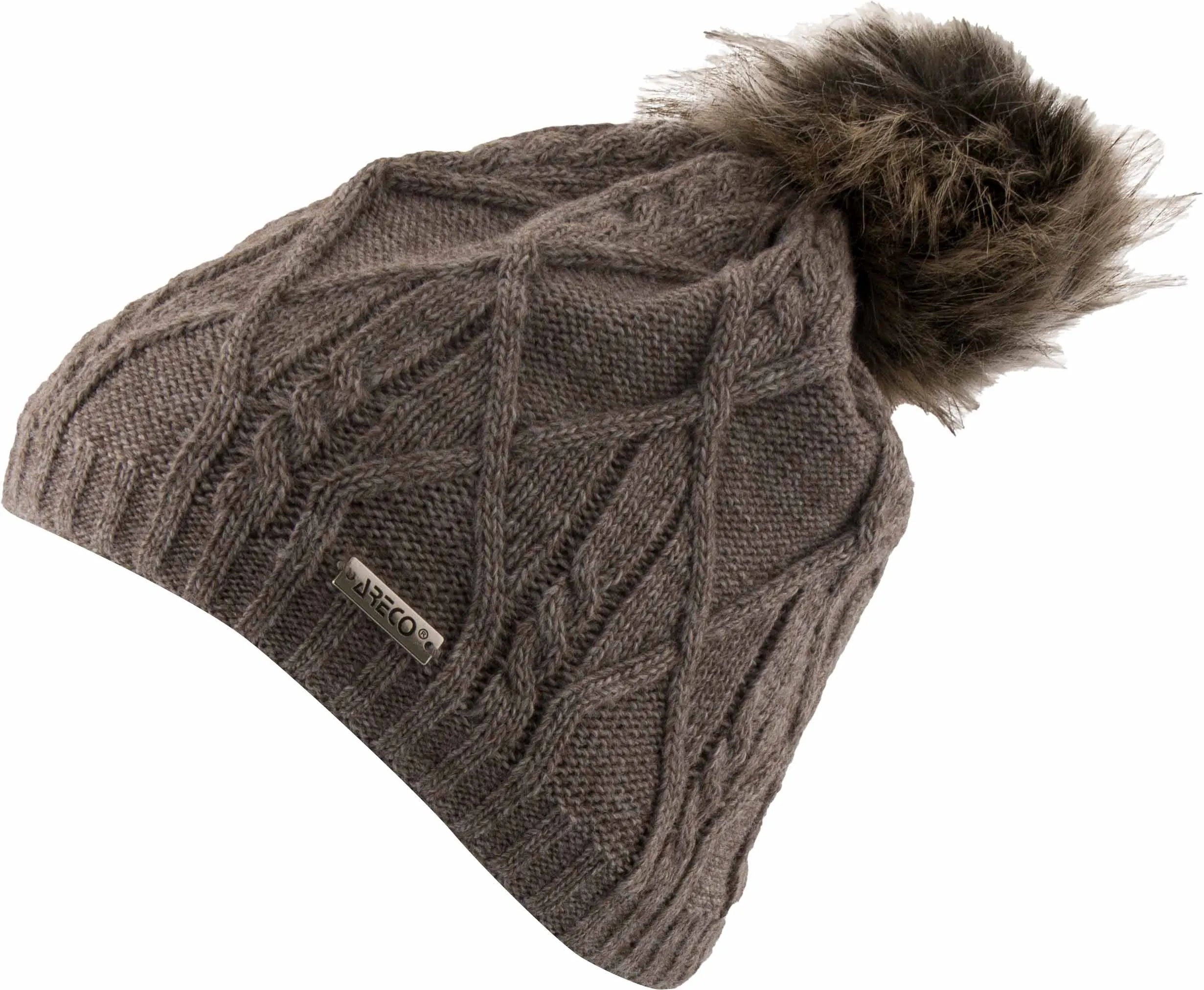 Chapeau Femme Areco Marron Uni Marron