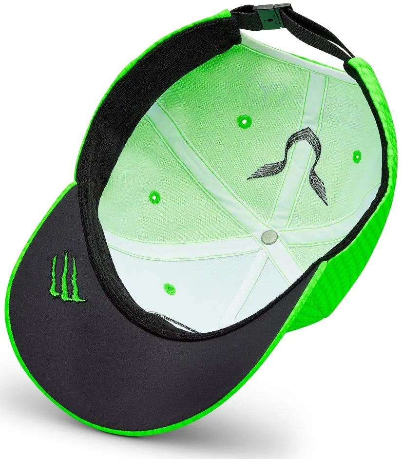 Mercedes Unisex Map F1 Lh Col Driver Bb Cap Neon Green