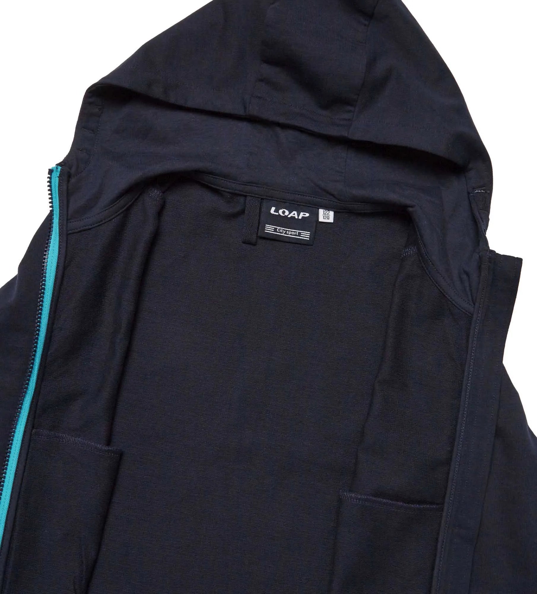 Sudadera infantil loap dorm azul marino 134-140