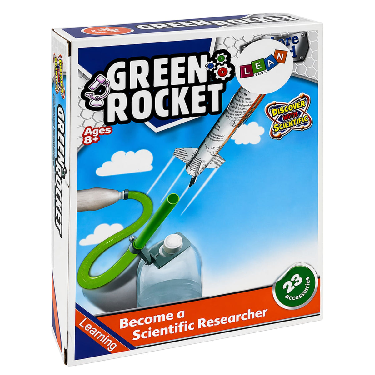 Diy Compressed Air Rocket Educational Science Kit 25m Flight