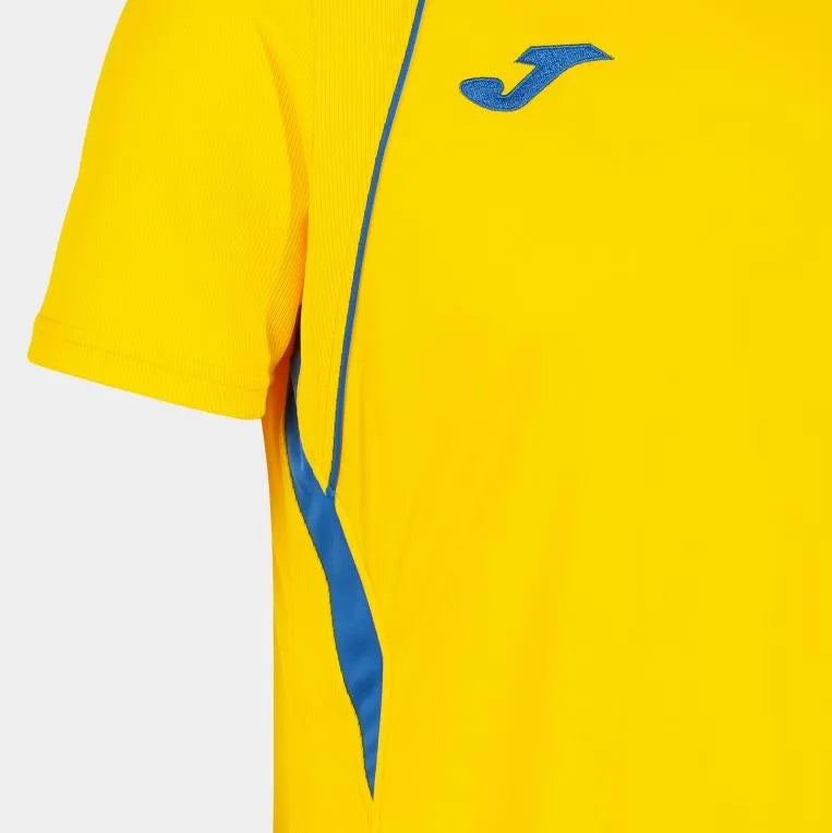 Joma championnat jaune-royal t-shirt de sport s