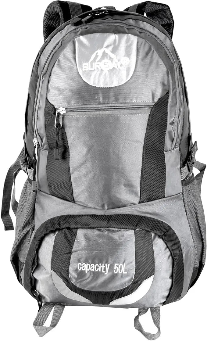 Sur5al Yukon Hiking Backpack 50l Grey