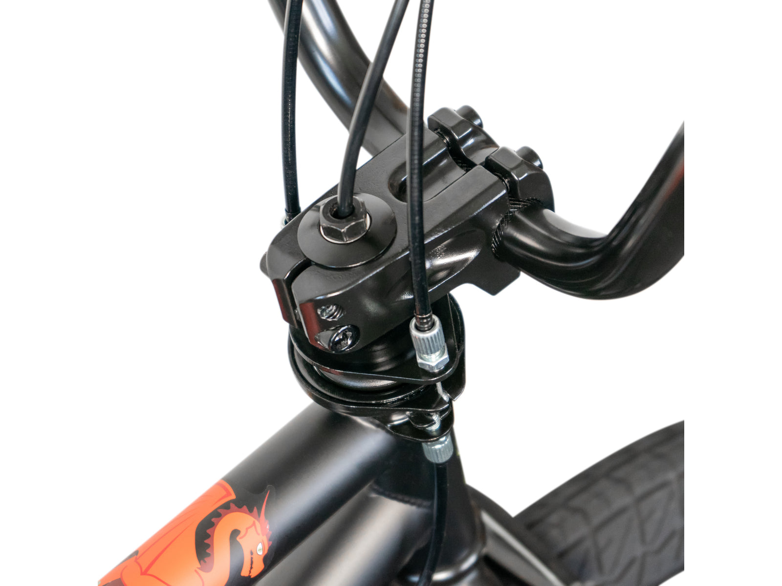 Si Bmx Draak Matt Black 20 - 20"