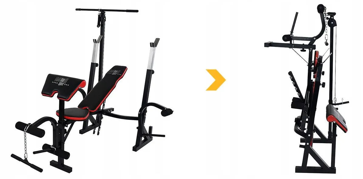 Weight Bench 7v1 Christopeit Sport® Weight Bench Power Xl Black