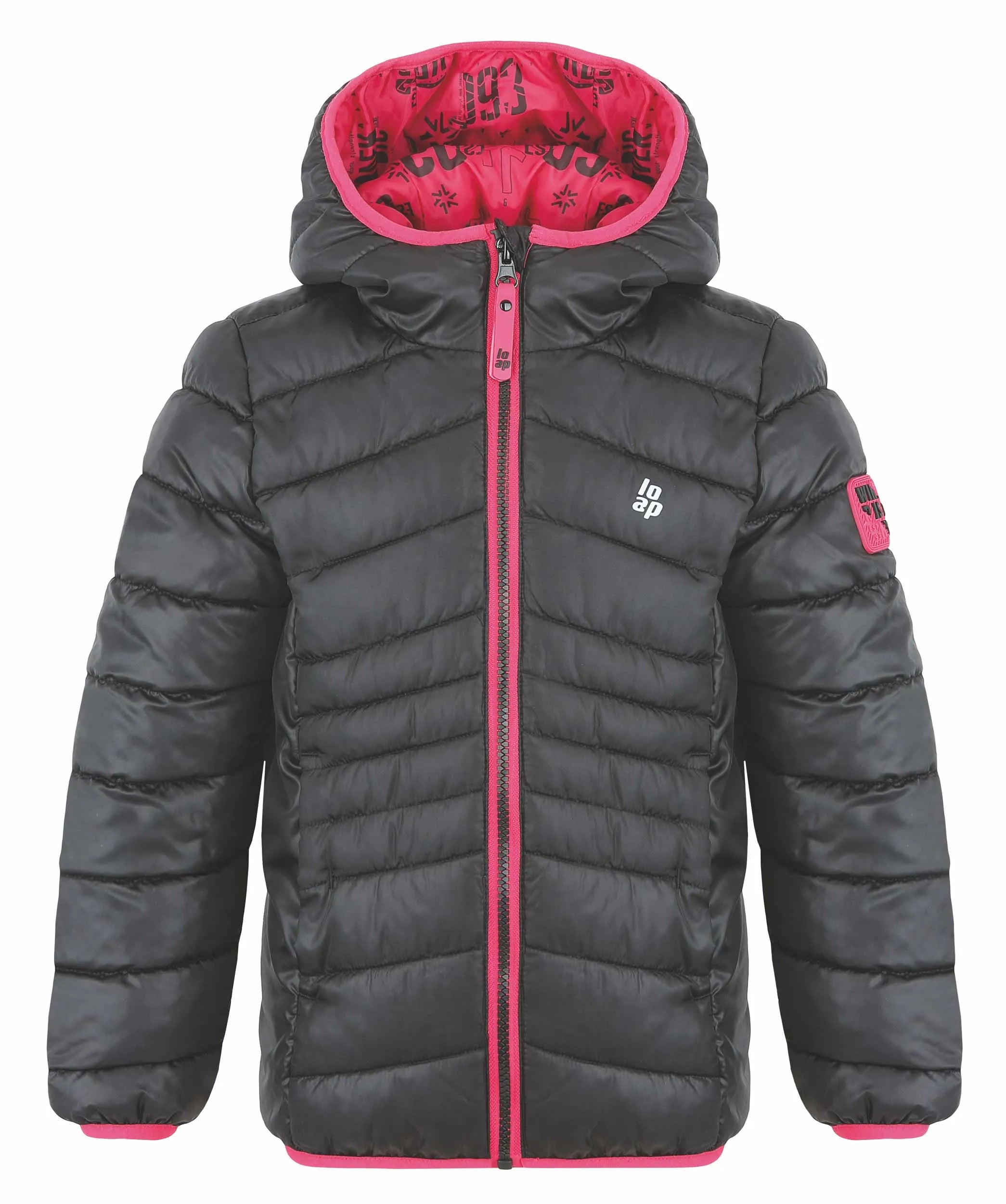 Veste d'hiver enfant loop intermo noir 164