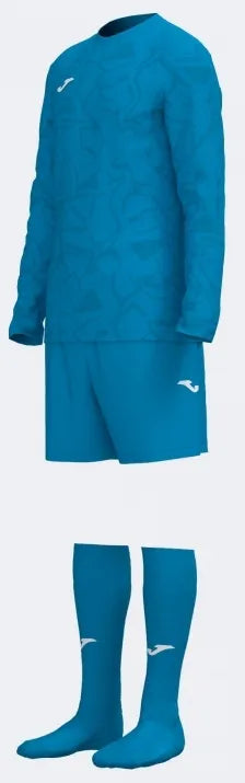 Keepersset joma zamora ix azul blauw 2xl