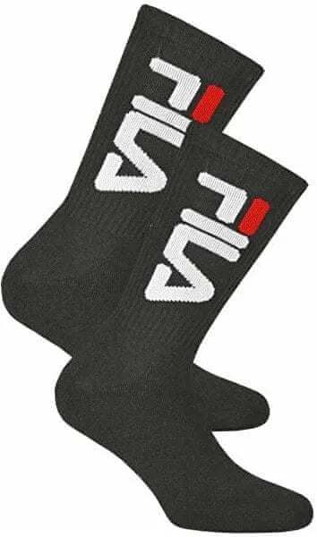 Fila Tennis 2-pack Unisex Socks Black 35-38