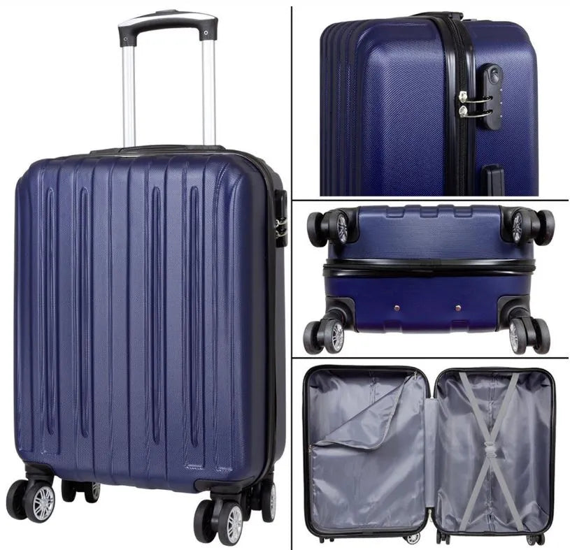 Art-land Travel Luggage Set Blue