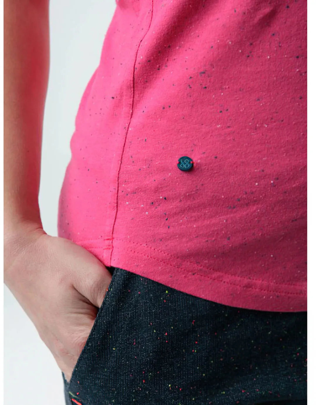 Dames t-shirt loap bulla roze xs