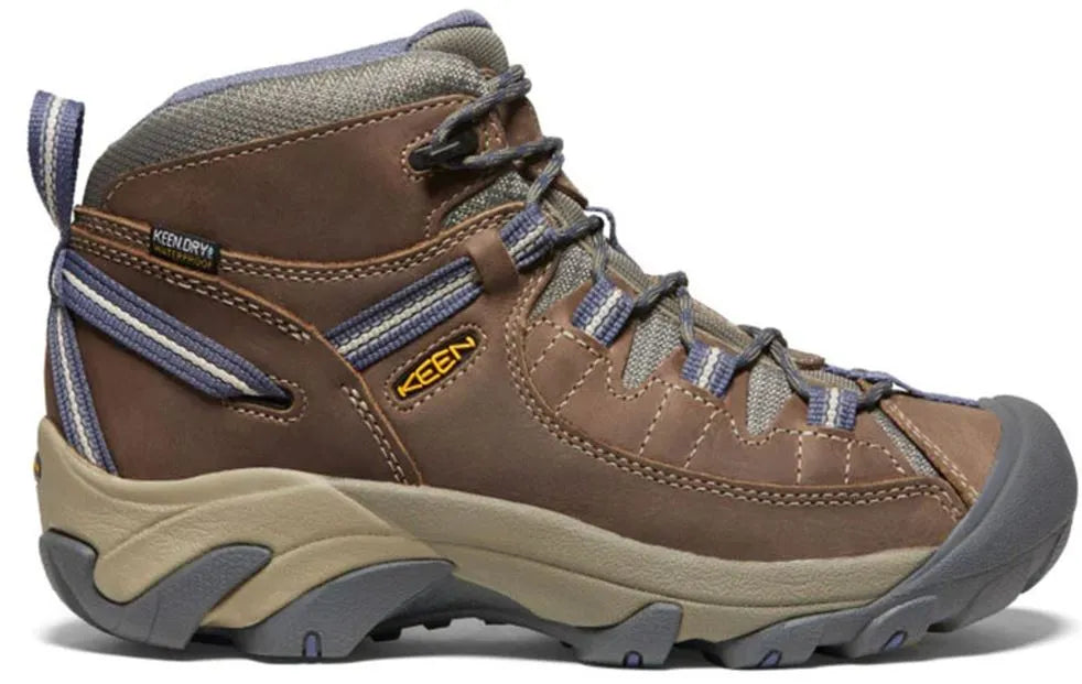 Keen wmns targhee ii mid wp koza/koruna modrá hnědá 41