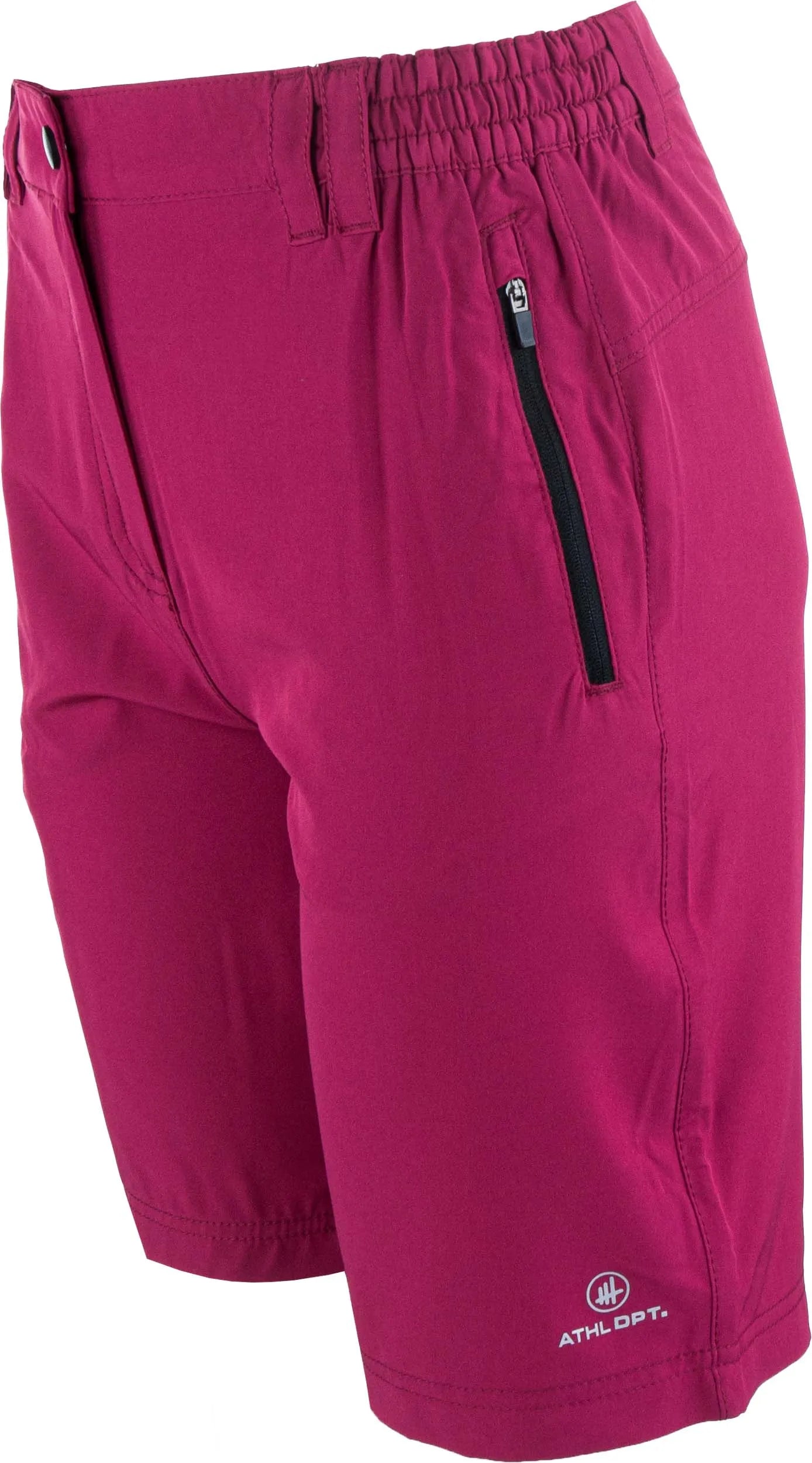 Szorty damskie athl. dpt Matilda Prugna bordowy 50