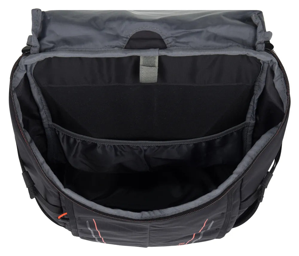 Mochila outdoor loap mirra 26 blk-org preta