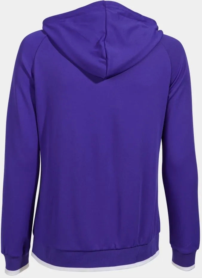 Joma supernova hoodiejack paars-wit m