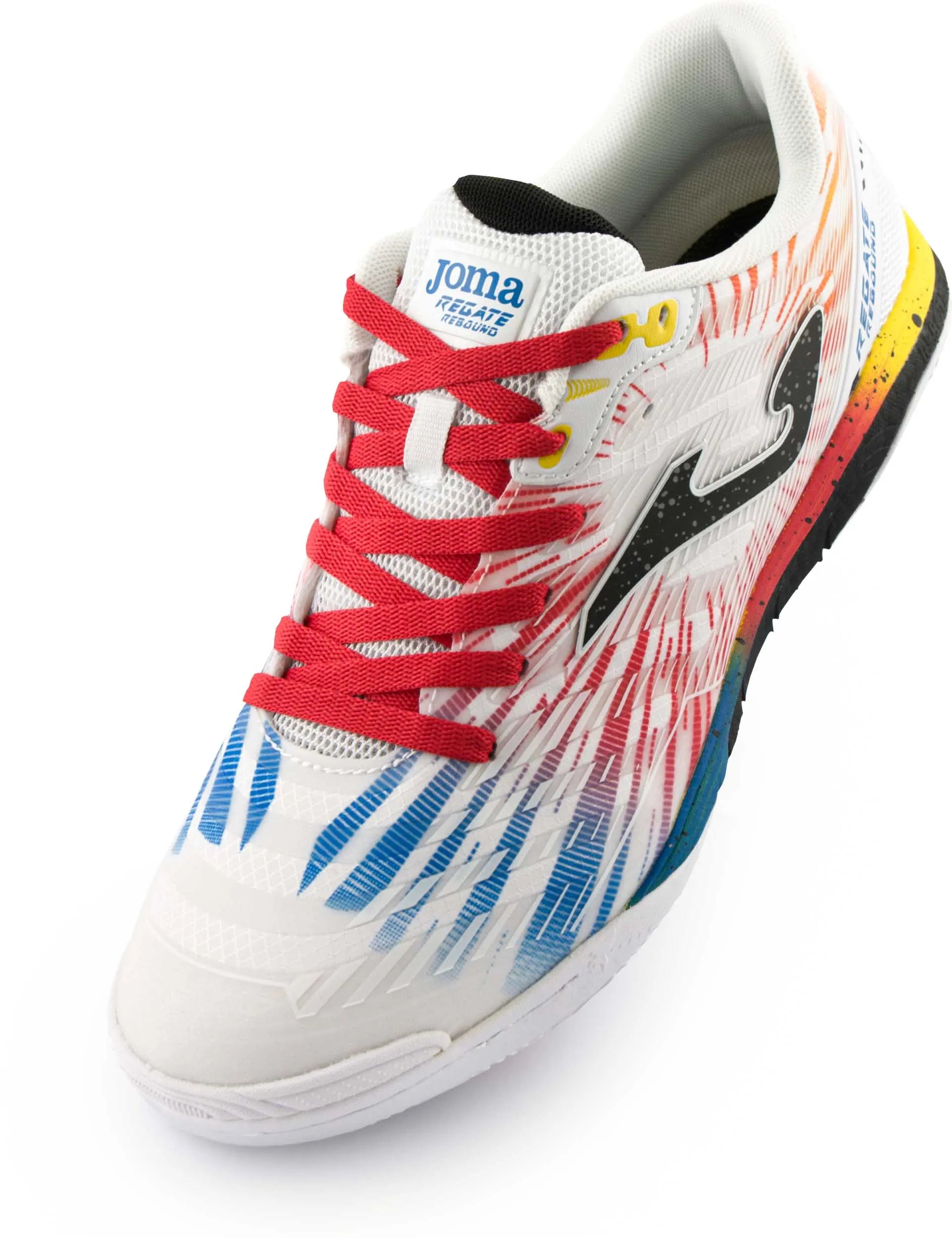 Indoorschoenen joma regate rebound 2476 wit rood indoor wit 43.5
