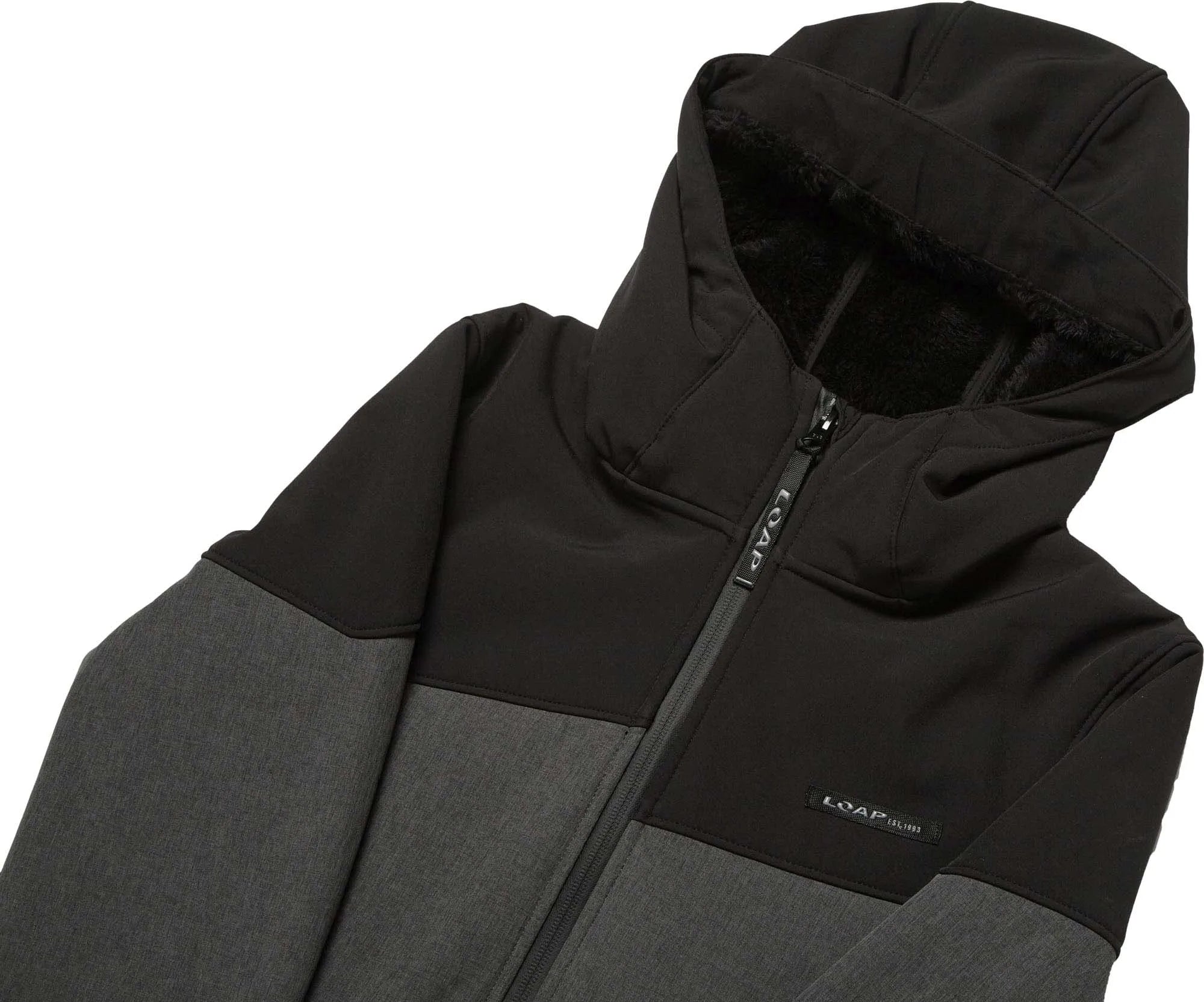Damen Softshelljacke Loap Ludysa Dunkelgrau