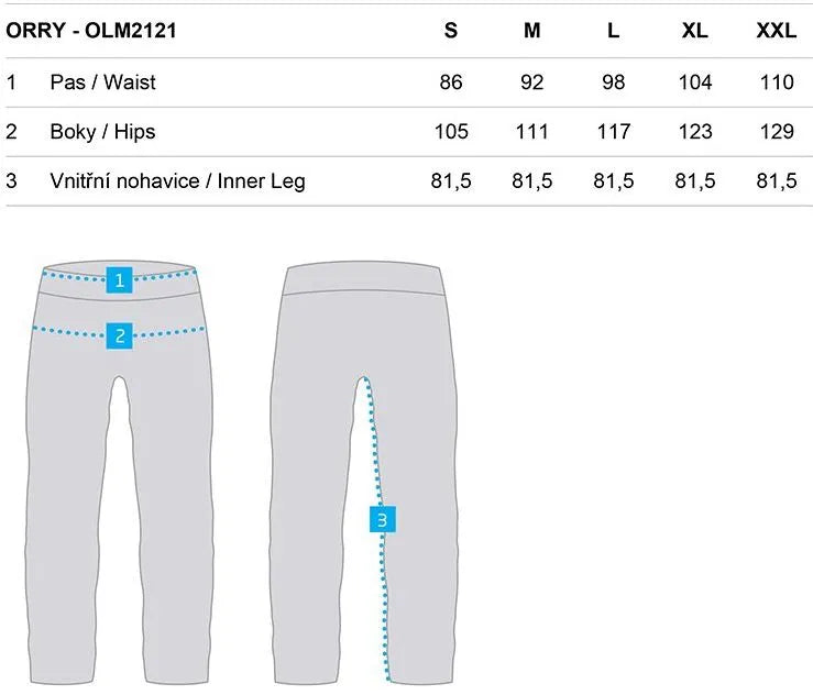Men's Ski Pants Loap Orry Yellow