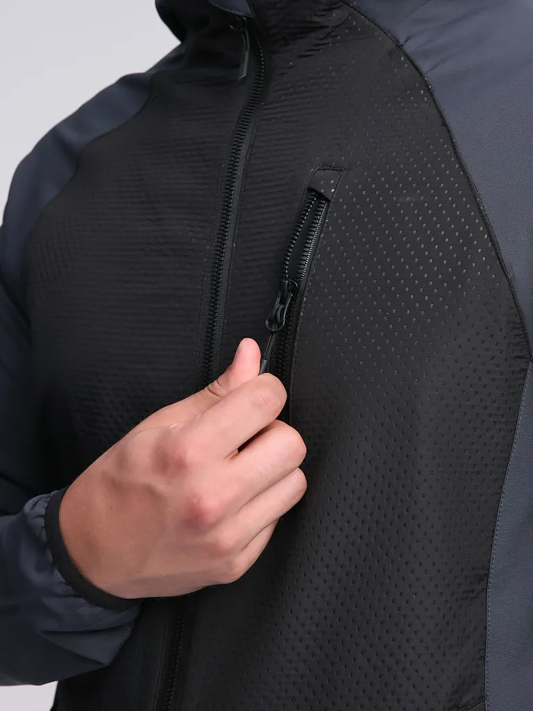 Męska kurtka softshell Loap Urcael w kolorze szarym