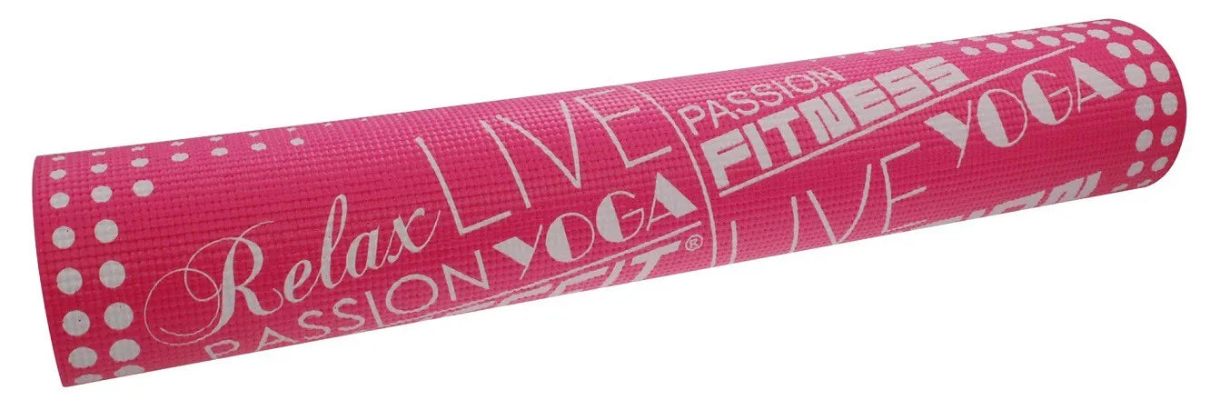 Colchoneta de gimnasia lifefit slimfit rosa
