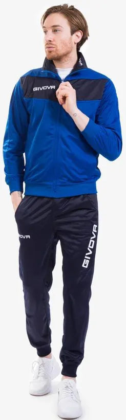 Sportset Givova Visa Triacetato Blå/blå